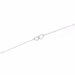 2 Hearts 1 Love Everyday Bracelet (Rose or White) - Thumbnail 7