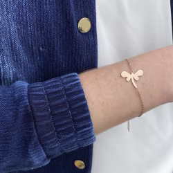 Dragonfly, Everyday Bracelet (Rose) - Thumbnail 4