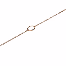 Circle loop, Everyday Bracelet (Rose, Yellow or White) - Thumbnail 6