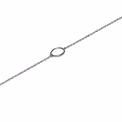 Circle loop, Everyday Bracelet (Rose, Yellow or White) - Thumbnail 10