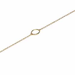 Circle loop, Everyday Bracelet (Rose, Yellow or White) - Thumbnail 2