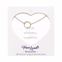 Circle loop, Everyday Bracelet (Rose, Yellow or White) - Thumbnail 7