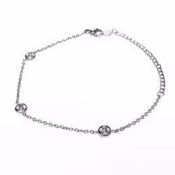 Points of Light, Everyday Bracelet (Rose or White) - Thumbnail 1