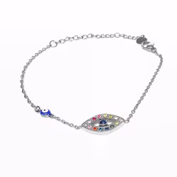 Third Eye, Everyday Bracelet (Rose or White) - Thumbnail 1