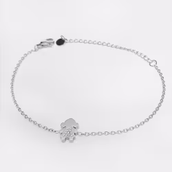 Little Girl, Everyday Bracelets (Rose or White) - Thumbnail 1