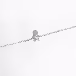 Little Boy, Everyday Bracelet (Rose or White) - Thumbnail 5