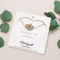 Hamsa Protective Hand, Everyday Bracelet (Rose or White) - Thumbnail 11