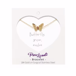 Butterfly, Everyday Bracelet (Rose or Yellow) - Thumbnail 3