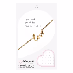Love, Everyday Necklace (Rose or White) - Thumbnail 3