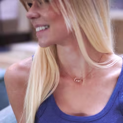 Love, Everyday Necklace (Rose or White) - Thumbnail 4