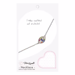 Protective Eye, Everyday Necklace (Rose or White) - Thumbnail 10
