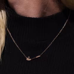 Golf, Everyday Necklace (Rose or White) - Thumbnail 5