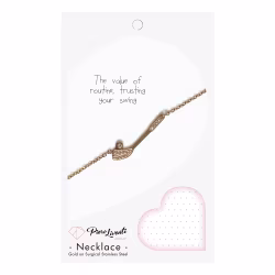 Golf, Everyday Necklace (Rose or White) - Thumbnail 3