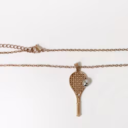 Tennis, Everyday Necklace (Rose or White) - Thumbnail 9