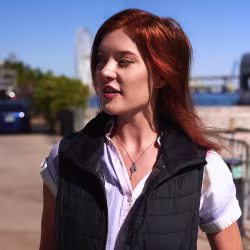 Tennis, Everyday Necklace (Rose or White) - Thumbnail 4