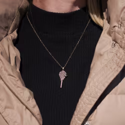 Tennis, Everyday Necklace (Rose or White) - Thumbnail 14