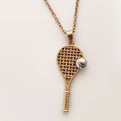 Tennis, Everyday Necklace (Rose or White) - Thumbnail 8