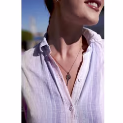 Tennis, Everyday Necklace (Rose or White) - Thumbnail 6