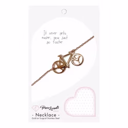 Bicycle, Everyday Necklace (Rose or White) - Thumbnail 4
