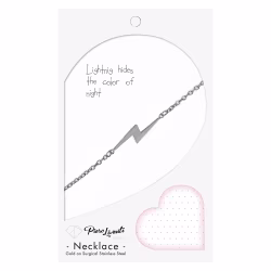 Lightning, Everyday Necklace (Rose or White) - Thumbnail 4