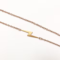 Lightning, Everyday Necklace (Rose or White) - Thumbnail 6