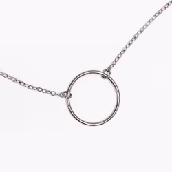 Loop, Everyday Necklace (Rose or White) - Thumbnail 8