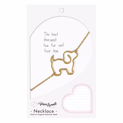 Puppy, Everyday Necklace (Yellow or White) - Thumbnail 3