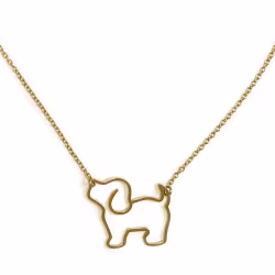 Puppy, Everyday Necklace (Yellow or White) - Thumbnail 2