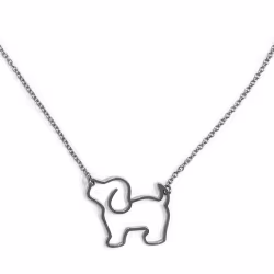 Puppy, Everyday Necklace (Yellow or White) - Thumbnail 7