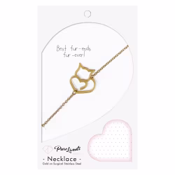 Love Cat, Everyday Necklace (Rose or Yellow) - Thumbnail 8