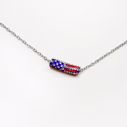 USA!, Everyday Necklace (Rose or White) - Thumbnail 1