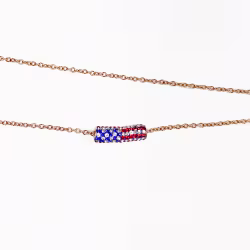 USA!, Everyday Necklace (Rose or White) - Thumbnail 8