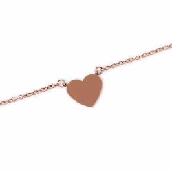 Simple Heart, Everyday Necklace (Rose or White) - Thumbnail 8