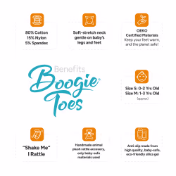 Bumblebee Boogie Toes Rattle Socks - Thumbnail 5