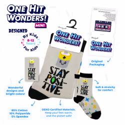 Good Egg, One Hit Wonders Mini, Youth Sock 8 to 12 Yrs - Thumbnail 5