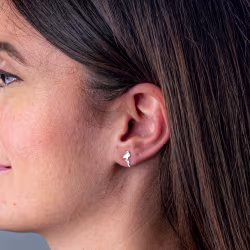 Flamingo, Everyday Earrings (Rose) - Thumbnail 3