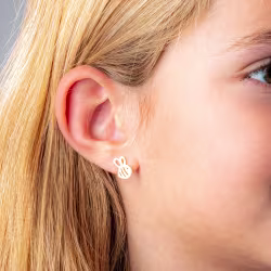 Busy Bee, Everyday Earrings (Rose) - Thumbnail 3