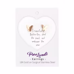 Butterfly, Everyday Earrings (Rose) - Thumbnail 2