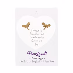 Dragonfly, Everyday Earrings (Rose) - Thumbnail 2