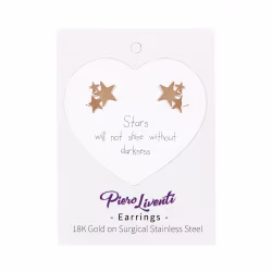 Stars, Everyday Earrings (Rose) - Thumbnail 2