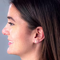 Stars, Everyday Earrings (Rose) - Thumbnail 3