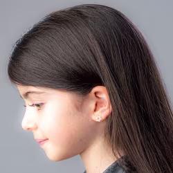 Star of David, Everyday Earrings (Rose or White) - Thumbnail 6