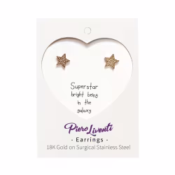 Superstar, Everyday Earrings (Rose or Yellow) - Thumbnail 2