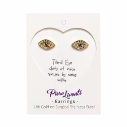 Third Eye, Everyday Earrings (Yellow) - Thumbnail 2