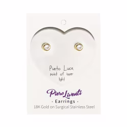 Punto Luce, Everyday Earrings (Rose, Yellow or White) - Thumbnail 2
