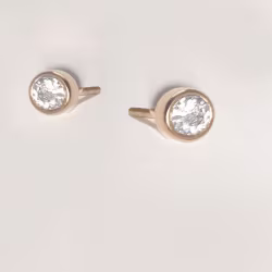 Punto Luce, Everyday Earrings (Rose, Yellow or White) - Thumbnail 5