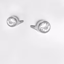 Punto Luce, Everyday Earrings (Rose, Yellow or White) - Thumbnail 3