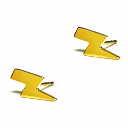 Lightning Fast, Everyday Earrings (Rose or Yellow) - Thumbnail 3