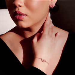 Snake, Everyday Earrings (Rose or Yellow) - Thumbnail 5