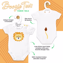 Penguin Bum Black Boogie Tee's Funny Tails - Thumbnail 3